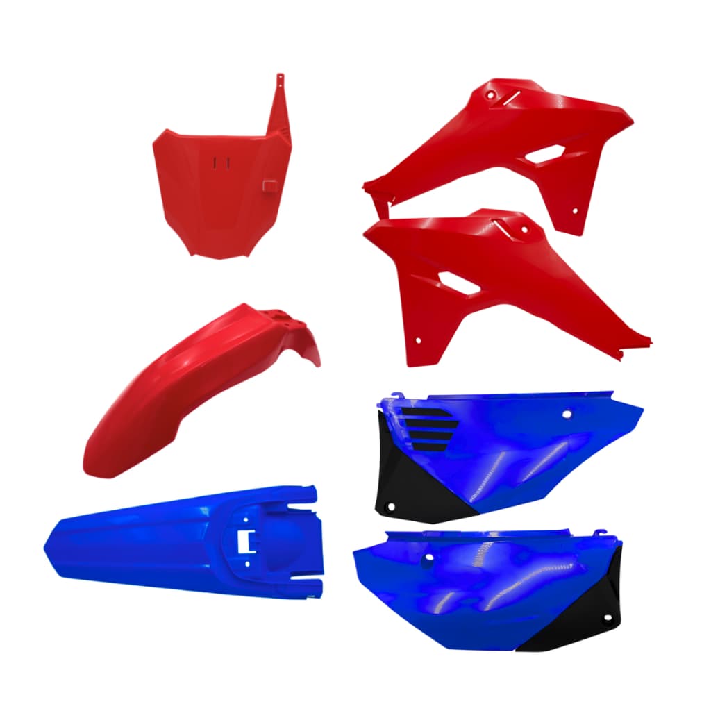 Kit de Plástico CRF 250F - CRF 300 F27 com Number Plate AMX
