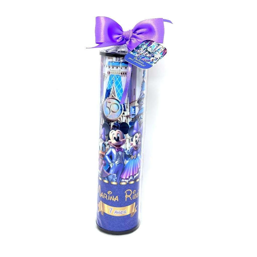 Lembrancinha Personalizada Aniversário Festa Infantil Pega Varetas Disneyworld 50 anos 15 unidades