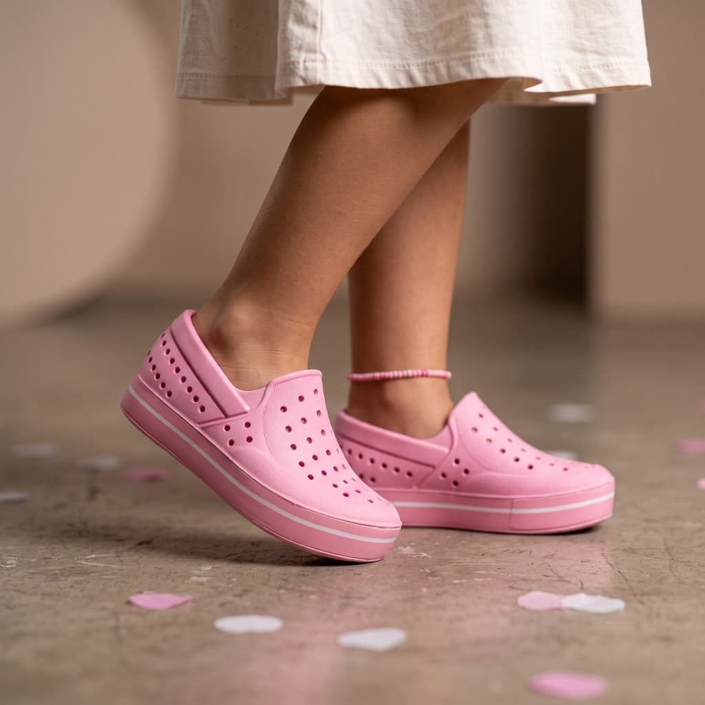 Tênis Infantil Menina Fleca Slip On Iate Antiderrapante Anatomico 21 ao 28