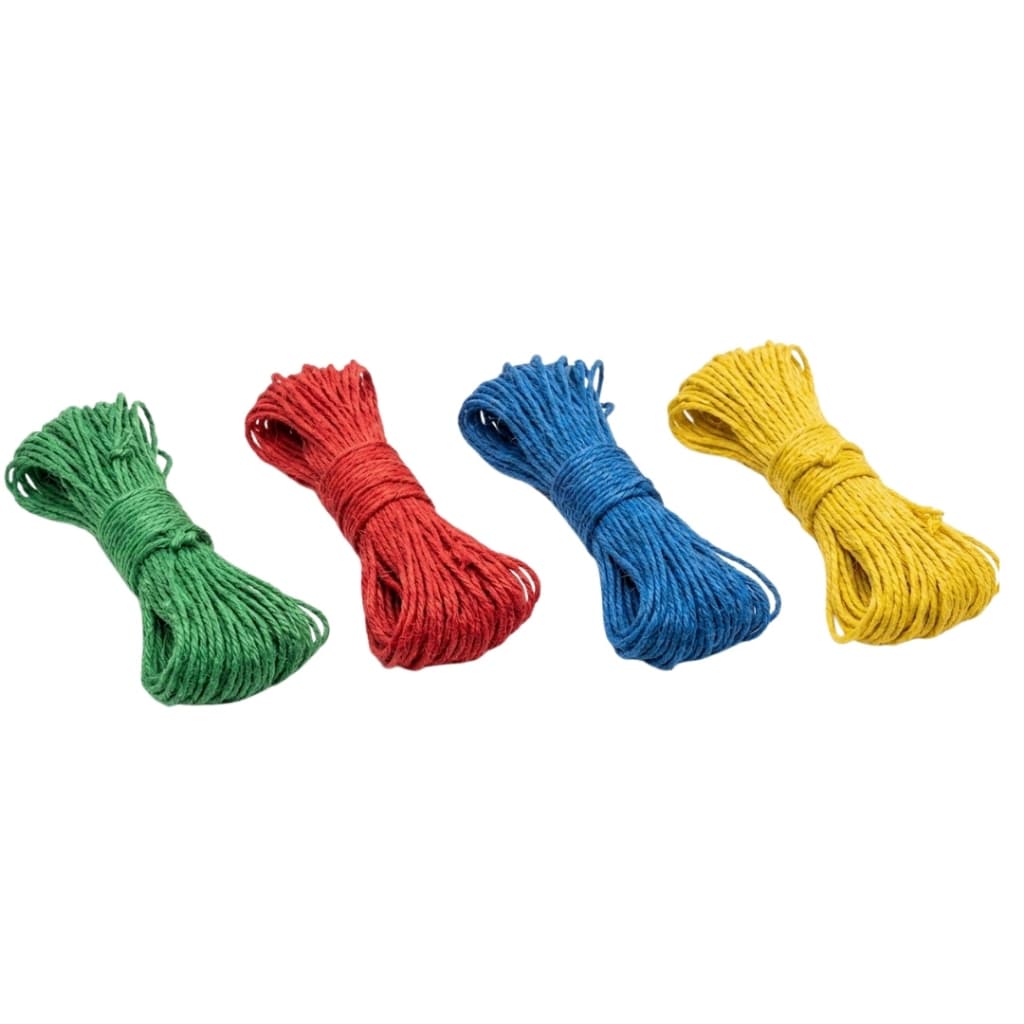 Pacote Varal De 10m Com 10 Unidades Super Resistente Cores Diversas Ideal Revenda Lojista