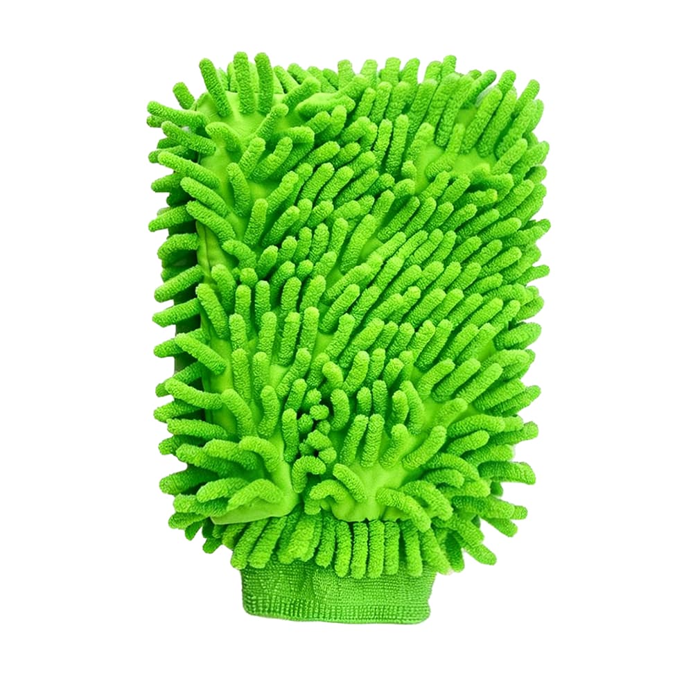Luva de Microfibra Multifuncional Dupla Face Superfina para Limpeza / Lavagem de Carro de Casa/Toalha de Limpeza