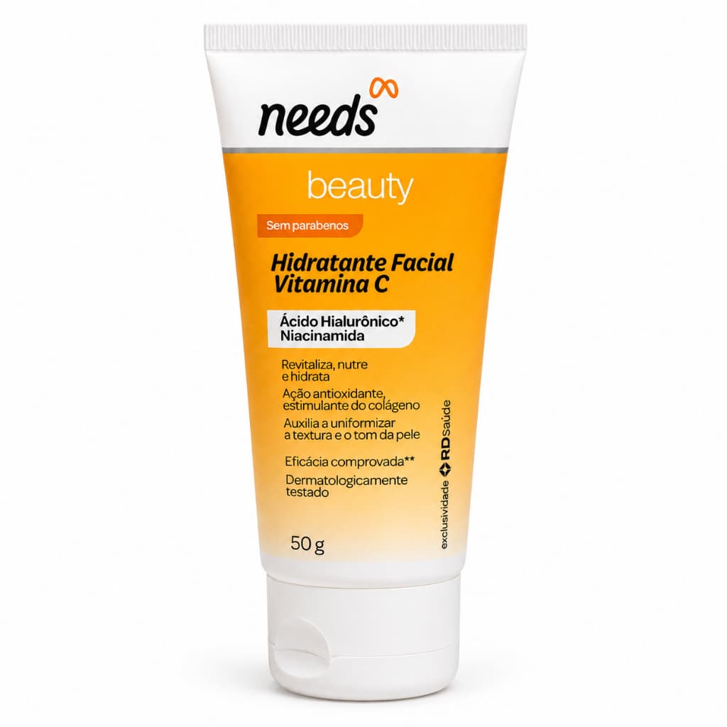 Hidratante Facial Needs Vita C 50g Vitamina C Antioxidante