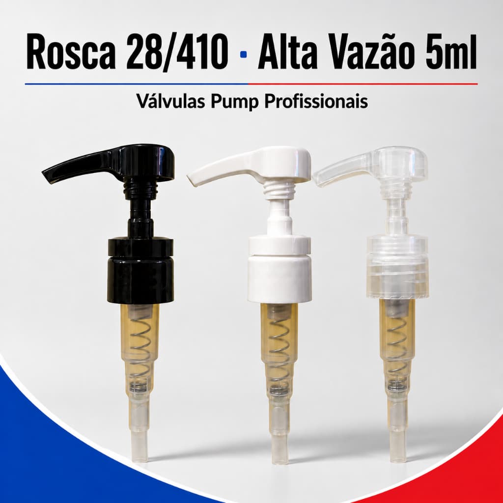Kit c/ Válvulas Pump Shampoo Profissional Frascos 1 litro Shampoo e Condicionadores Diversas Marcas