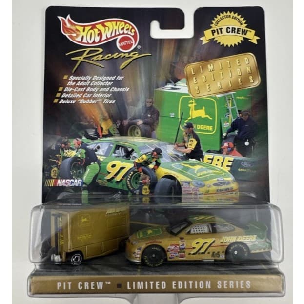 Hot Wheels Chad Little #97 Nascar 1998 Pit Crew Gold Limited Edition
