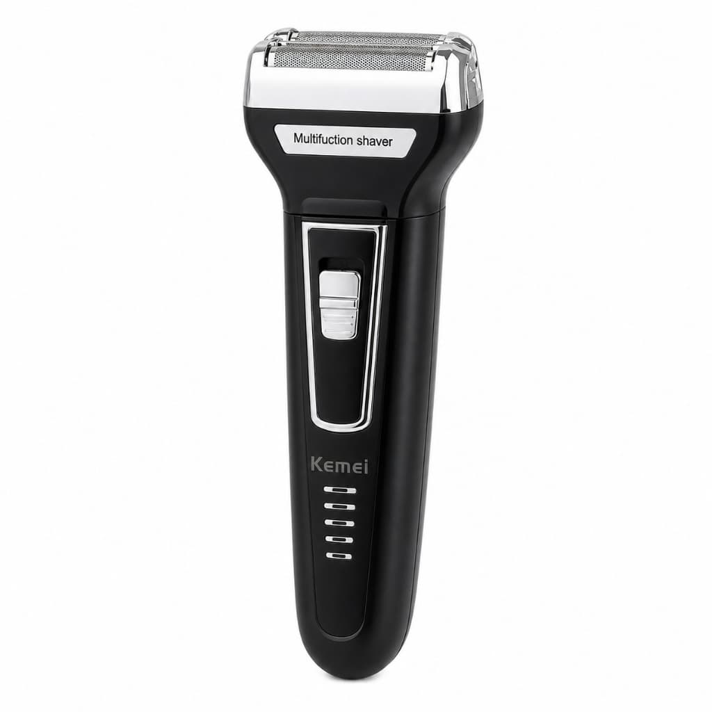 Barbeador 3 em 1 Recarregável para Barba Cabelo Nariz e Corpo
