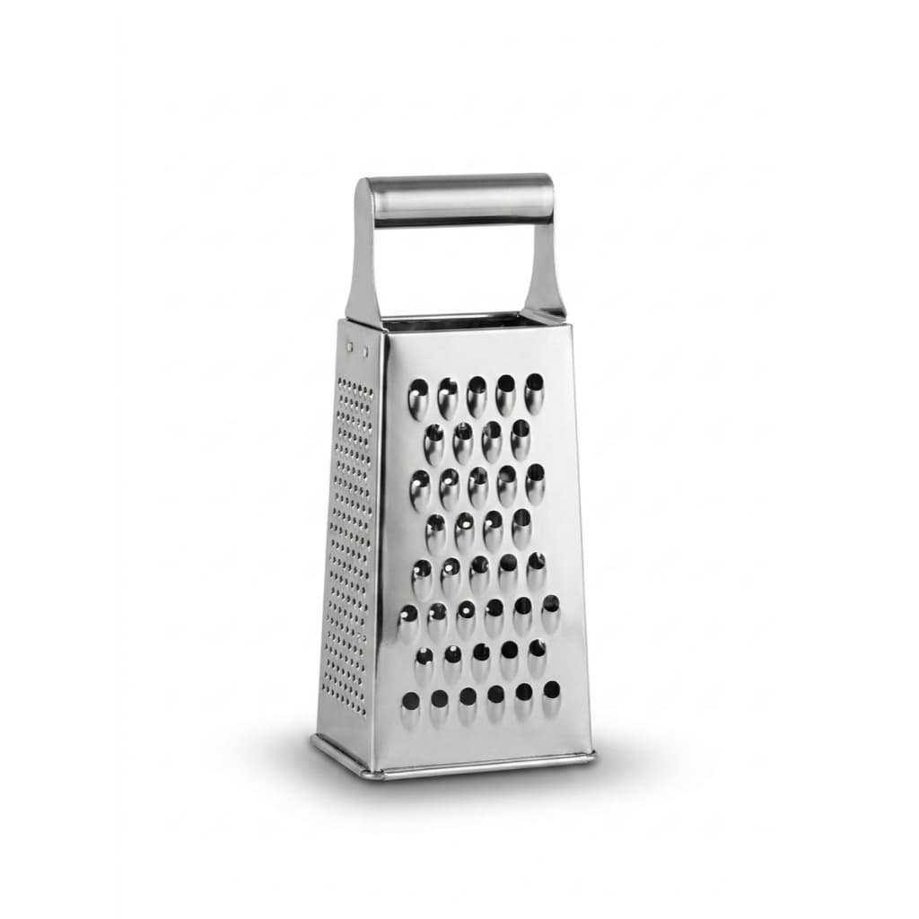 Ralador 4 Faces Aço Inox Multiuso para Legumes Queijo Cenoura Verduras Frutas Chocolate Cozinha