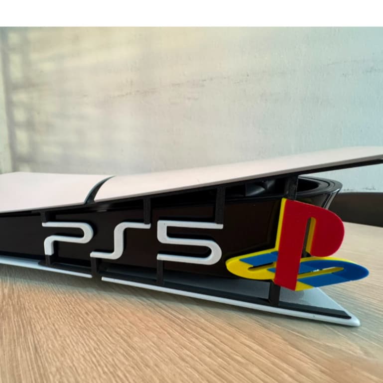 Capa Frontal PS5 Faceplate Personalizada PlayStation 5 Fat Slim HORIZONTAL Decoração Gamer Impressão 3D Encaixe Perfeito