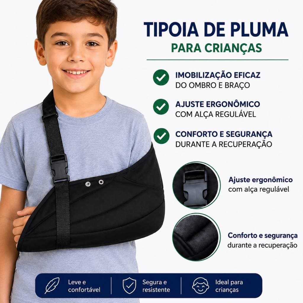 tipoia velpeau infantil unissex bilateral
