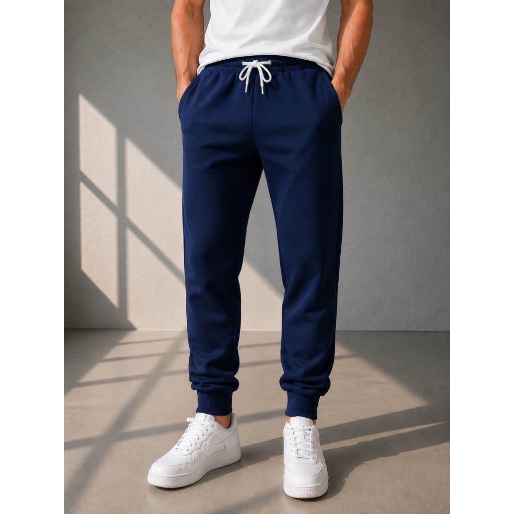 Calça De Moletom Jogger Flanelada