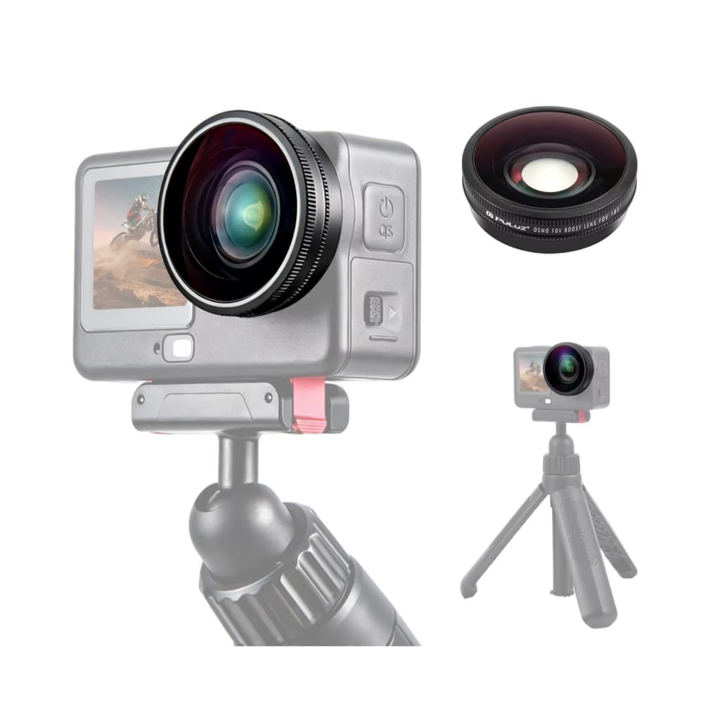 Lente Grande Angular PULUZ 185° para DJI Osmo Action 6