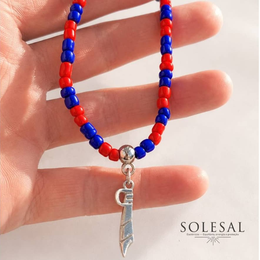 Pulseira de São Jorge | Ogum | Umbanda e candomblé | Pulseira artesanal