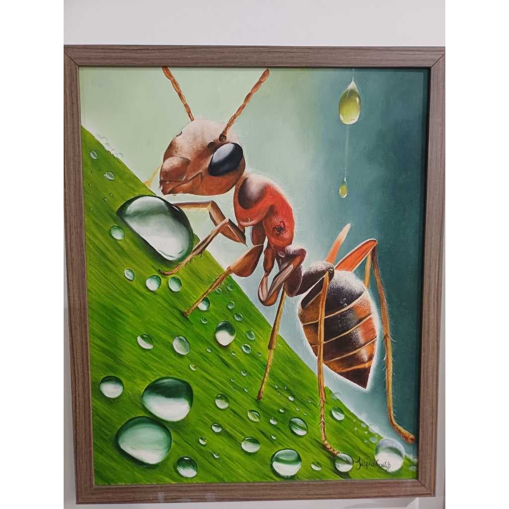 Pintura Óleo sobre Tela medindo 40x50