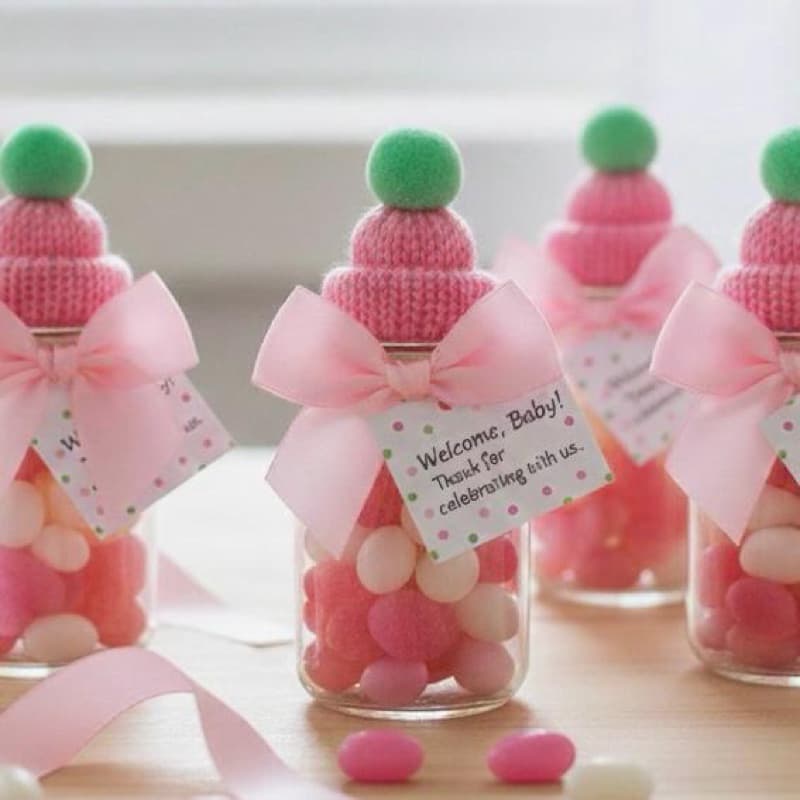 20 Mini Toquinha de tricô lembrancinha de recem nascido cha de fraldas p Boneca Lembrancinha Artesanato