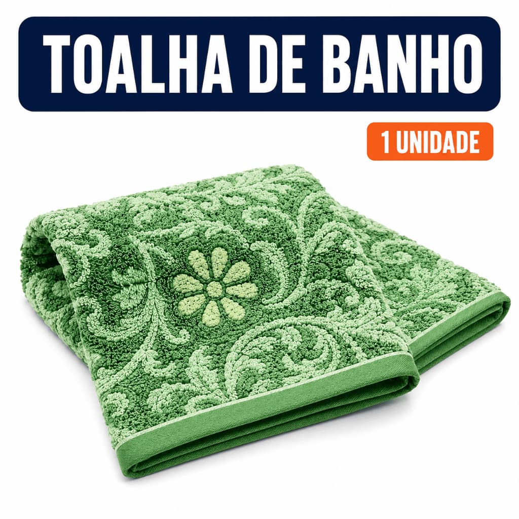 Toalha de Banho Grande Macia e Felpuda 1 Unidade 140x70cm