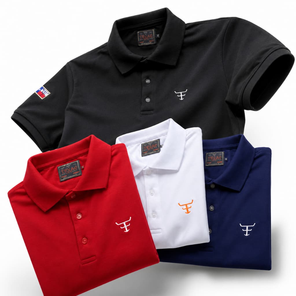 Camisetas Gola polo masculina rodeio exclusivas,Texas farm, ARIAT