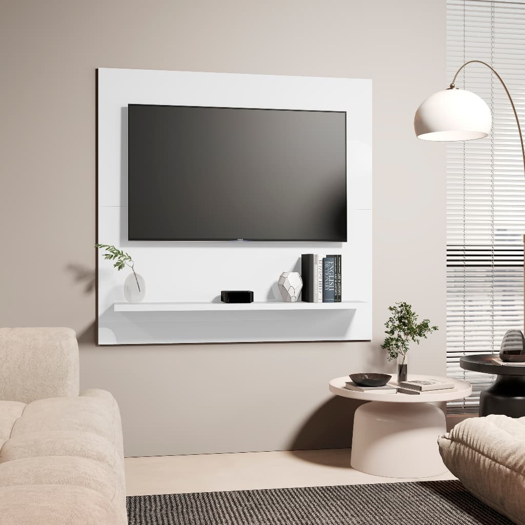 Painel Suspenso com Prateleira Dubai Tv 32 Pol. Cores