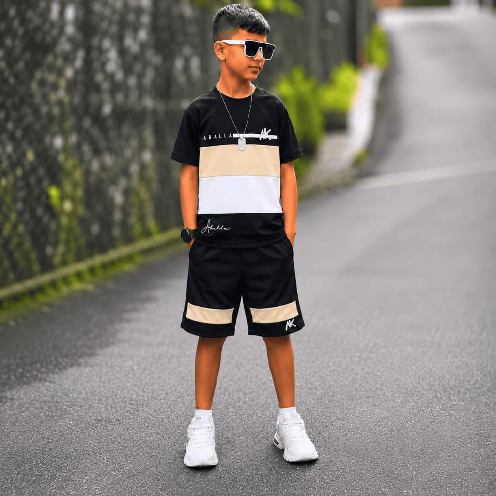 Roupa Infantil Menino Conjunto Kit Juvenil Lançamento Masculino Veste 4 ao 12 anos