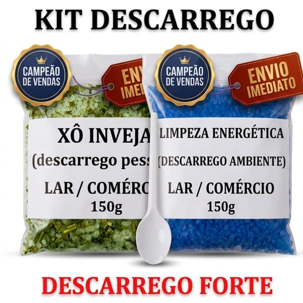 Banho Descarrego 150G de Arruda  + 150G descarrego Anil p ambientes (lar, templo, clinica, comércio)