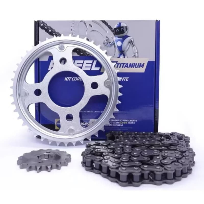 KIT RELAÇÃO CG 160 FAN/TITAN/START 2016/2026