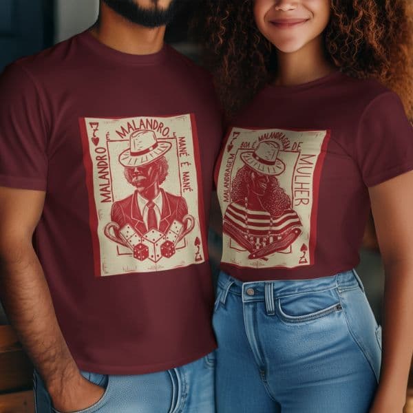 PEÇA AVULSA Camiseta T-Shirt Feminina ou Masculina Axé Fé Umbanda Candomblé Quimbanda Malandragem Sr Zé Navalha Macumba