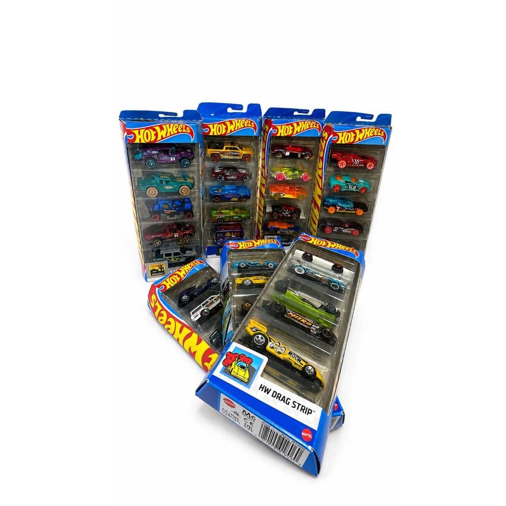 Hot Wheels Pacote 5 Carros Sortidos, caixa sortidos - Mattel