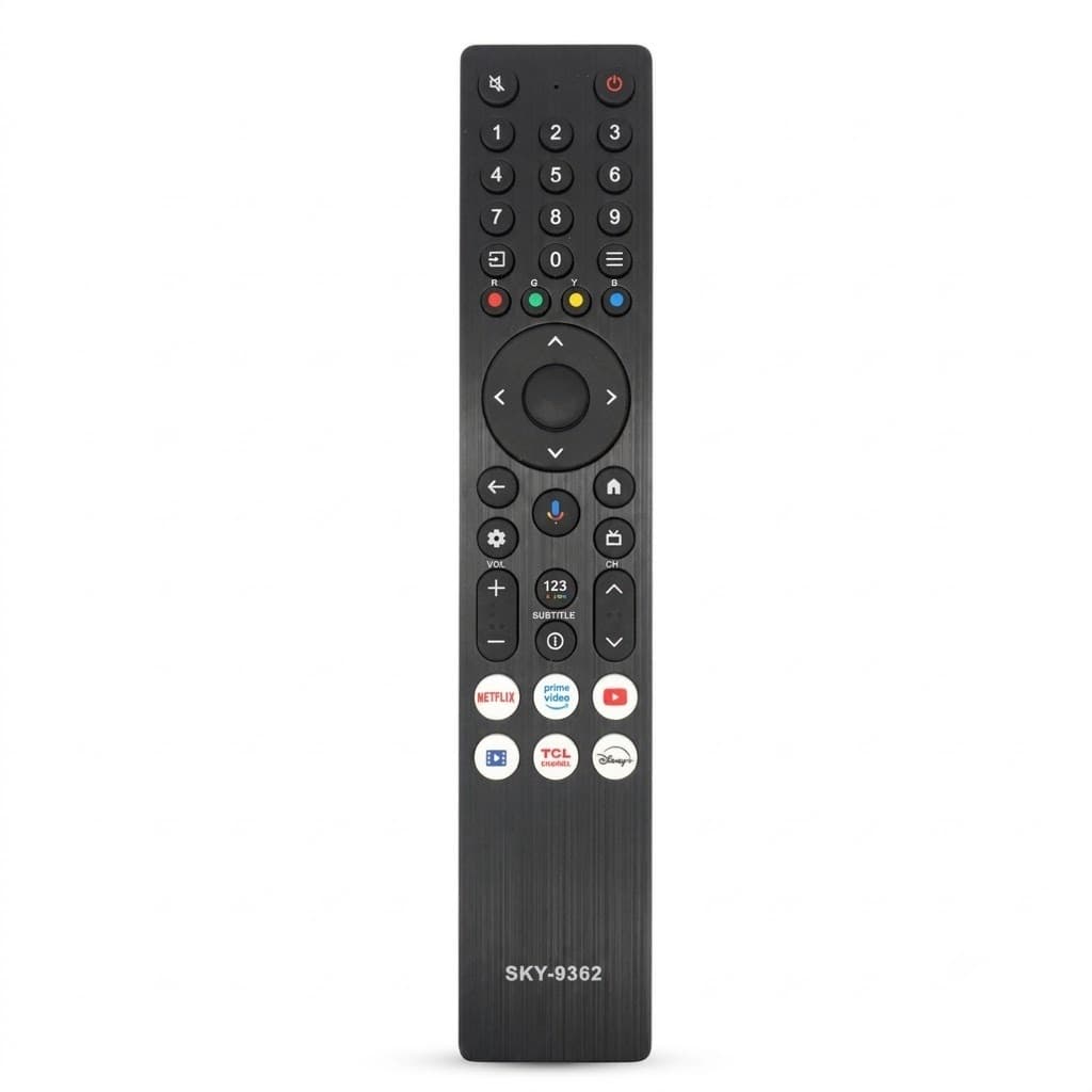 Controle Remoto Compatível Com TV TCL QM6K QM7K Series QLED 4K UHD Smart TV Premium QD-MiniLED RC833