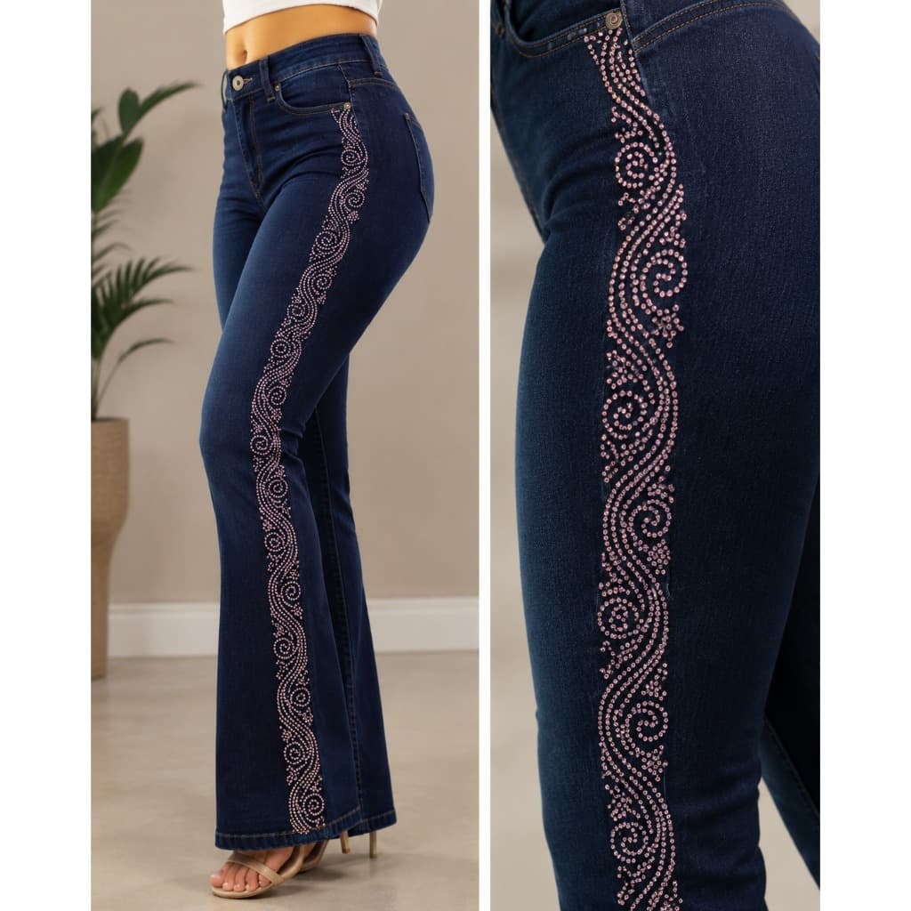 Faixa de Strass Arabesco Luxo para Personalização 41X15