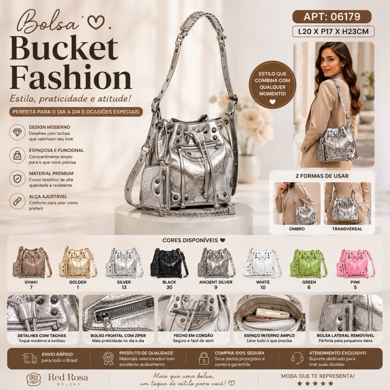 BOLSA BUCKET PREMIUM 06179