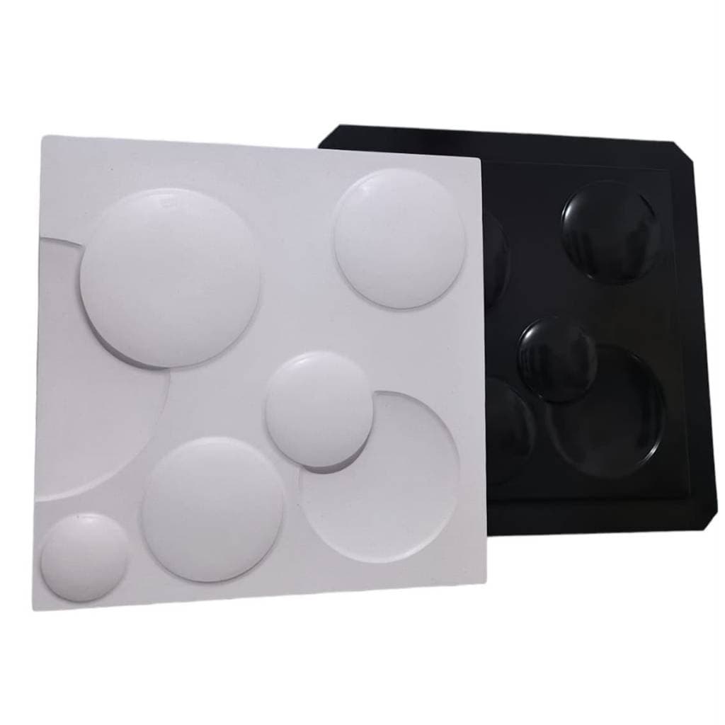 Forma 3D Para gesso e cimento 40x40 em abs 1mm