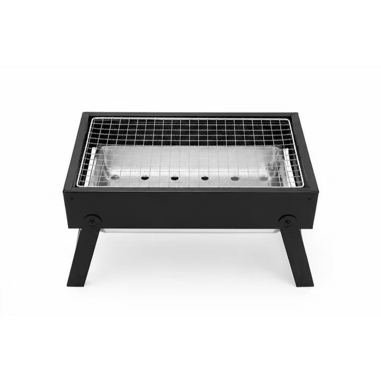 Churrasqueira Portátil Dobrável Metal para Carvão | Opção com ou sem bancos - Envio Rápido!