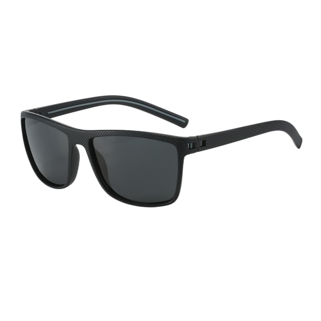 Óculos De Sol Quadrado Preto Masculino Feminino