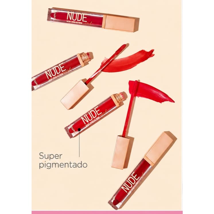 BATOM NUDE METAL LIQUIDO ACETINADO LUISANCE