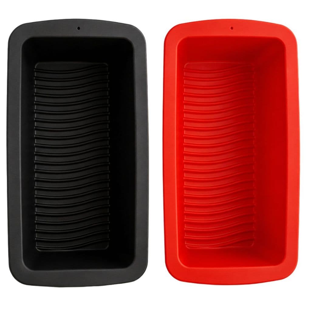 Forma Pão Bolo Inglês Assadeira Retangular Silicone Antiaderente Utensílios De Cozinha