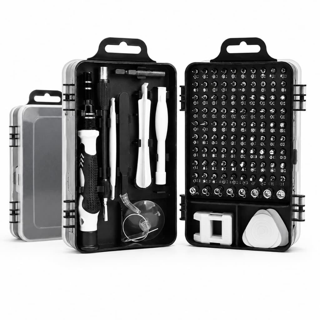 Kit Chave Precisão Profissional 115 Peças Magnético Multiuso