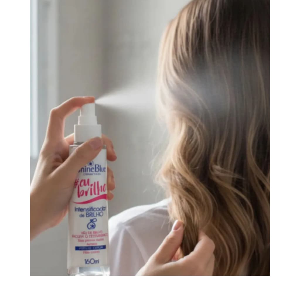 Finalizador Shine Blue #eu Intensificador De Brilho 160ml