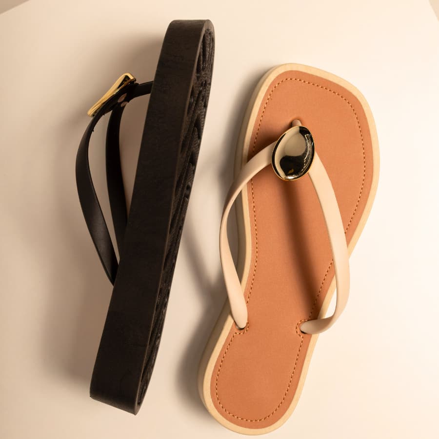 Sandália Feminina Plataforma Tamanco Feminino Chinelo Feninino Casual Confortável Sola Media Alta Moda Verão