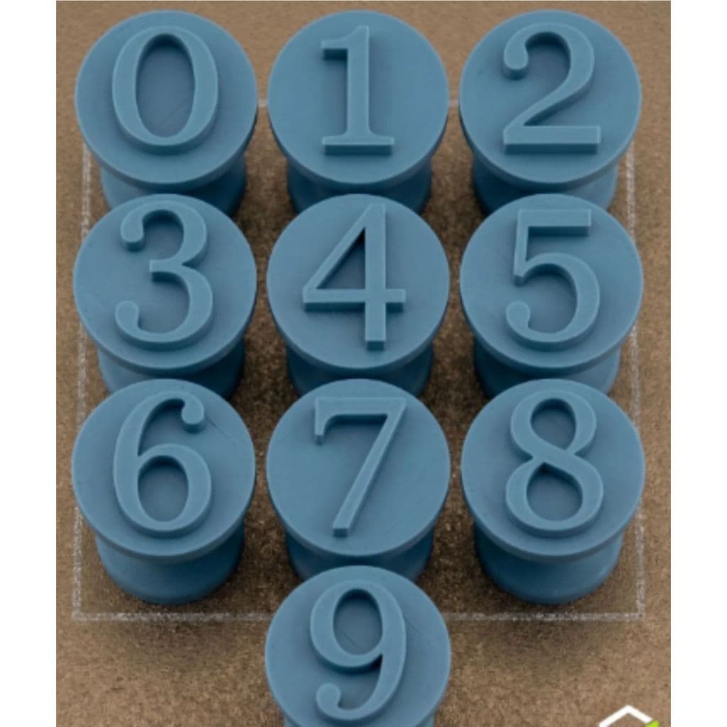 Carimbos para Docinhos Números 0-9
