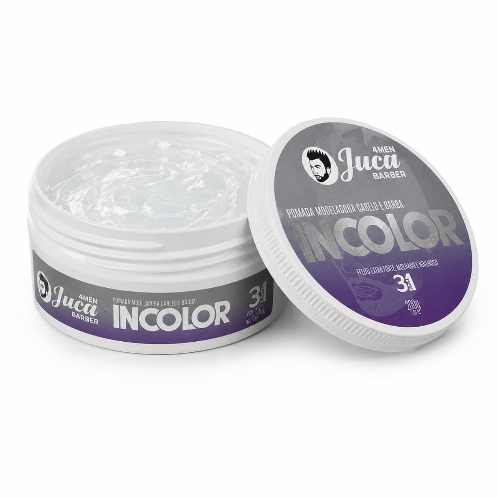 Pomada Modeladora Incolor Juca 4Men Extra Forte