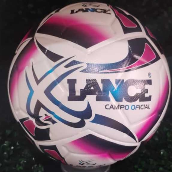 BOLA DE FUTEBOL CAMPO OFICIAL -  ROSA N5 LANCE SPORTS LC017