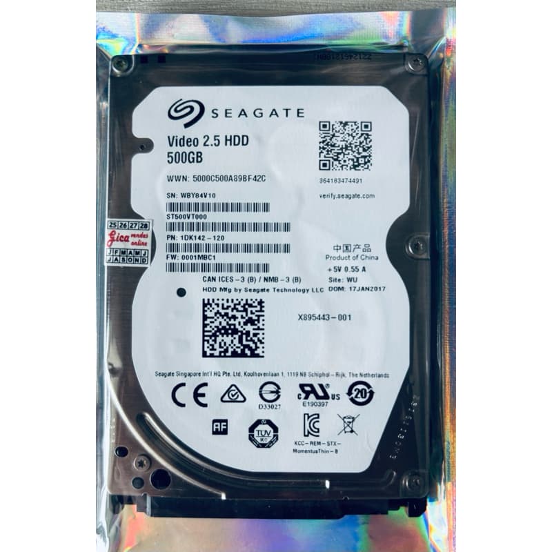 HD Seagate Sata 500GB PlayStation 4 PS3 Xbox One S X Notebook PC Xbox 360 Etc