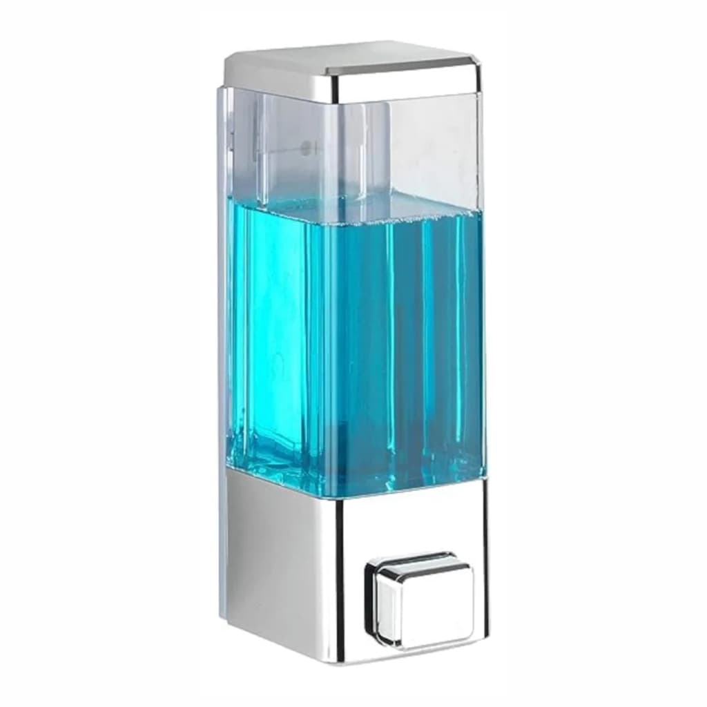 Dispenser Sabonete Líquido Parede 350ml Porta Detergente Álcool Gel Banheiro Cozinha Saboneteira