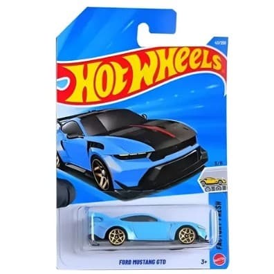 Hot Wheels 26 Ford Mustang Gtd Azul