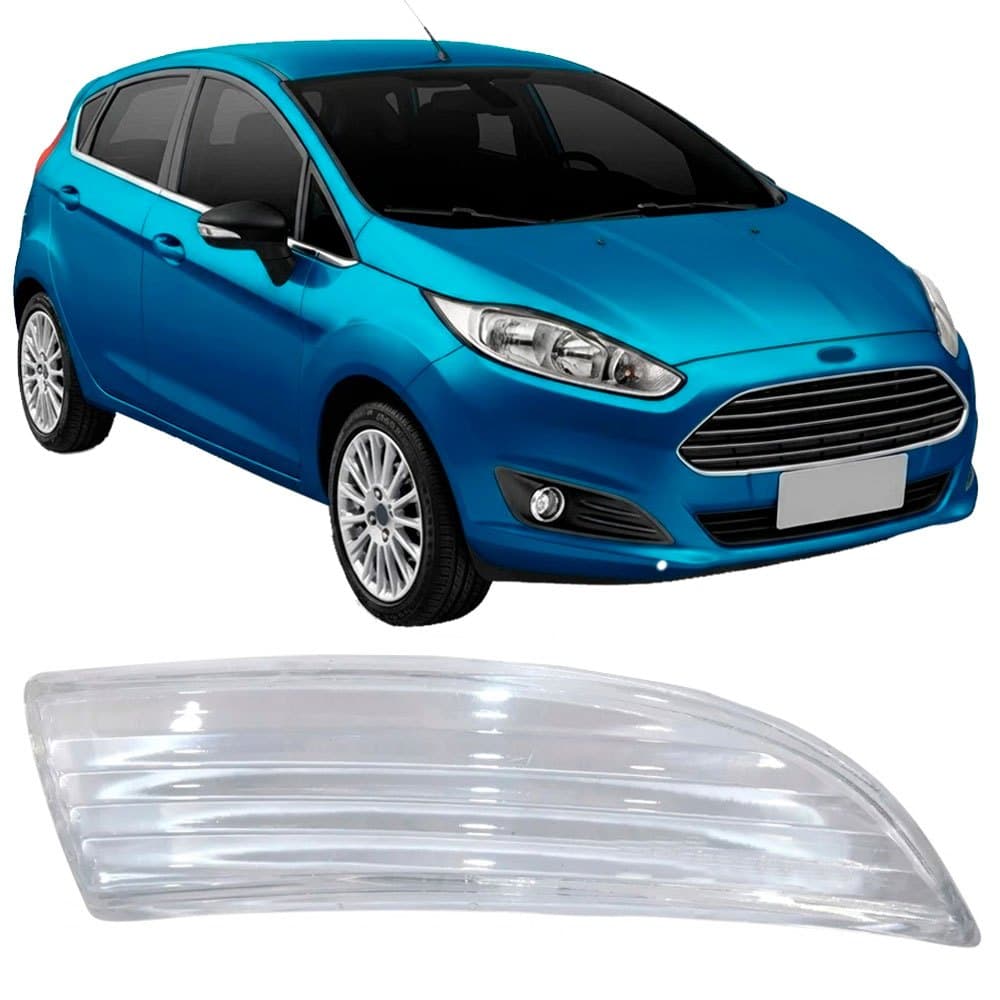 Lente Pisca Seta Retrovisor New Fiesta 2013 a 2016- 1 Lado
