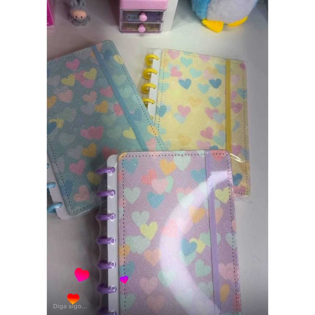 Kit em Dobro Caderno de Disco + 14 ou 26 itens