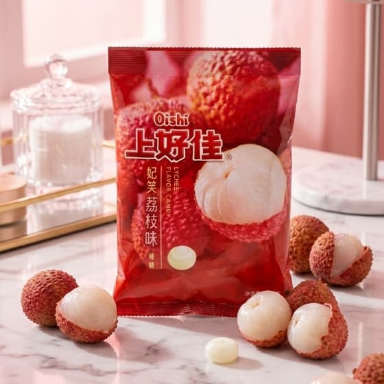 BALA CHINESA OISHI 100G – SABORES EXÓTICOS DA ÁSIA .