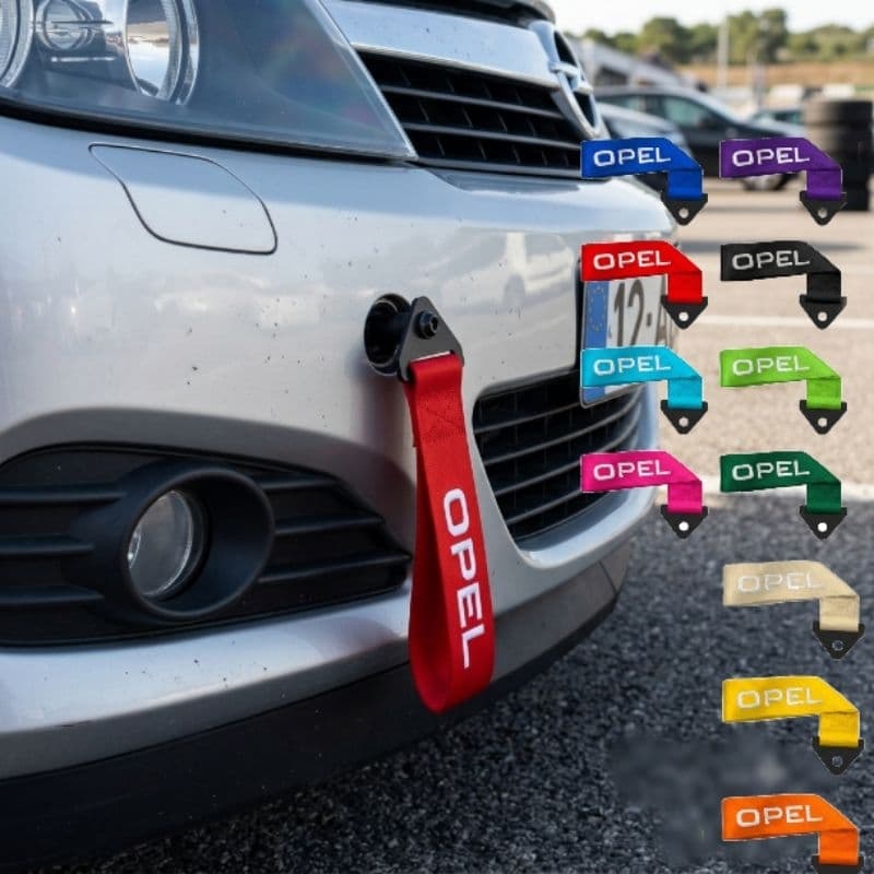 Tow Strap Hook Racing Fita Cinta De Reboque Engate Opel GM Chevrolet