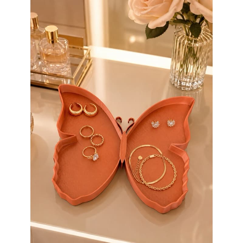 Bandeja Porta-Joias Borboleta – Decorativa e Organizadora