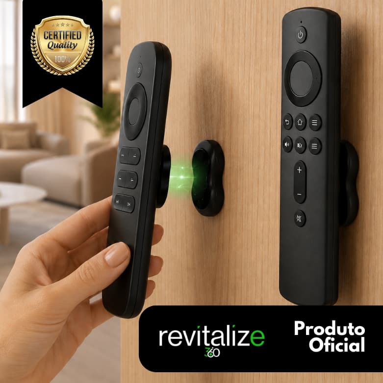 Suporte Magnético Adesivo Com Imã Para Controle Remoto Gancho Organizador de Parede Universal