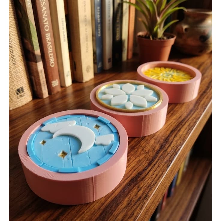 Forma de Silicone Mandalas para velas e sabão artesanal-