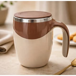 Copo Misturador Automático Café Elétrico Magnético Térmico Adequado Leite Bebidas Quentes Presente